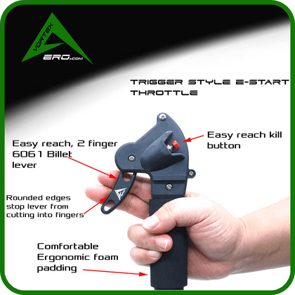 Vortexaero Electric Start Throttle-Trigger/2 Finger