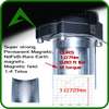 Vortexaero Electric Starter Motor CW- CorsAir, HPR, Minari, Radne, HE,  (ring gear on the front)